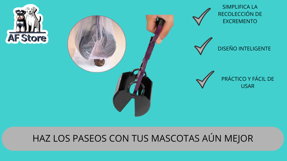 Pala Pinza Recogedora Excremento